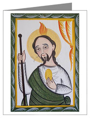 Custom Text Note Card - St. Jude by A. Olivas