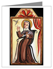 Note Card - St. Teresa of Avila by A. Olivas