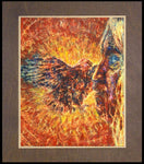 Wood Plaque Premium - Eagle and Blind Elder by B. Gilroy