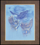 Wood Plaque Premium - Eagle Flying in Freedom by B. Gilroy