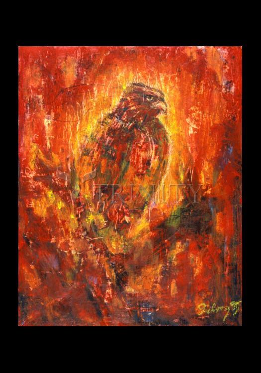 Eagle Eye - Holy Card