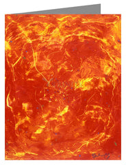 Note Card - Flames of Love by B. Gilroy