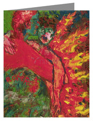 Note Card - St. Oscar Romero's Embrace by B. Gilroy