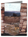 Custom Text Note Card - Shepherd's Gate by B. Gilroy