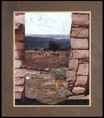 Wood Plaque Premium - Shepherd's Gate by B. Gilroy