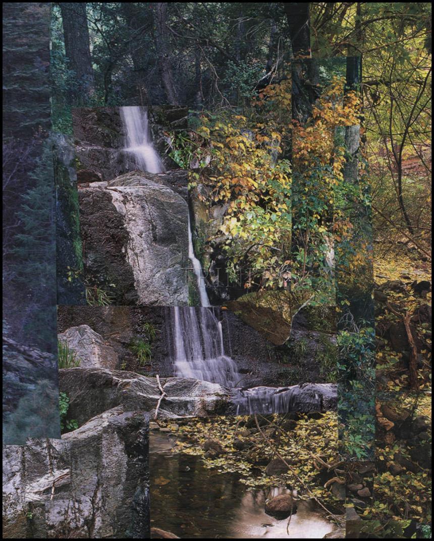 Waterfall Light - Wood Plaque by Fr. Bob Gilroy, SJ - Trinity Stores