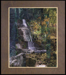 Wood Plaque Premium - Waterfall Light by B. Gilroy