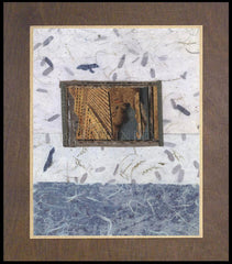 Wood Plaque Premium - Window Over Water by B. Gilroy