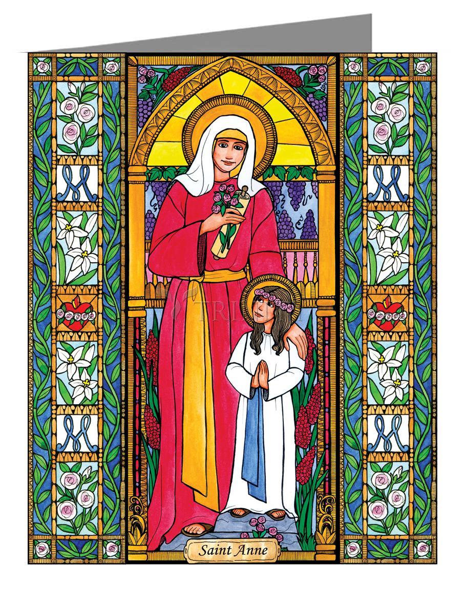St. Anne - Note Card by Brenda Nippert - Trinity Stores
