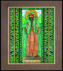 Wood Plaque Premium - St. Declan of Ardmore by B. Nippert