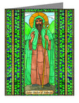 Custom Text Note Card - St. Declan of Ardmore by B. Nippert