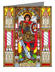 Note Card - St. Michael Archangel by B. Nippert