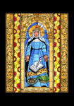 Holy Card - St. Hildegard of Bingen by B. Nippert