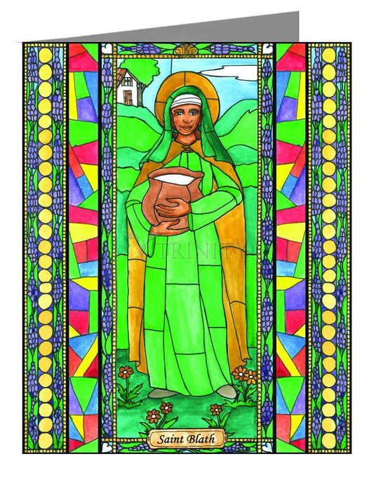 St. Blath - Note Card