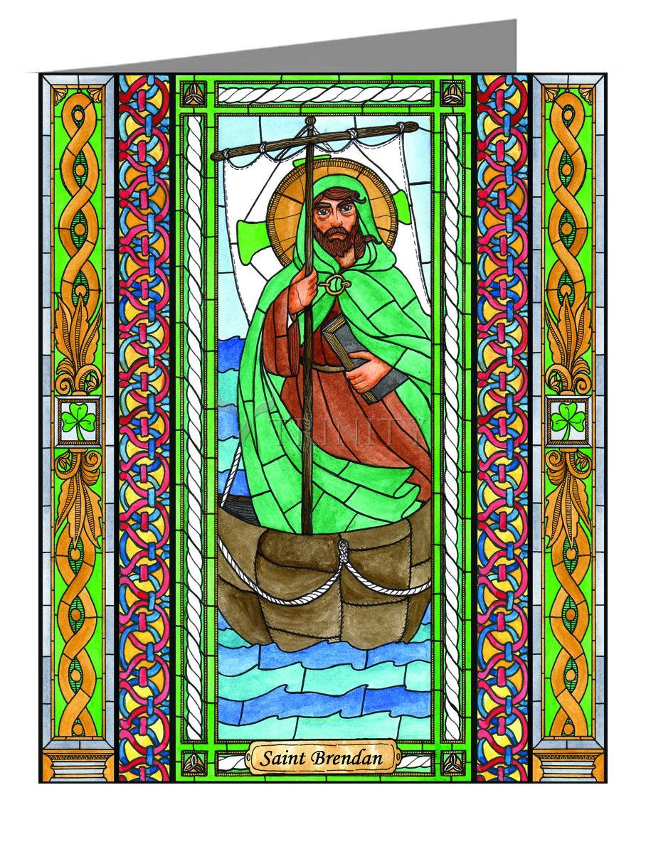 St. Brendan - Note Card