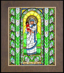 Wood Plaque Premium - St. Teresa of Calcutta by B. Nippert