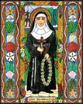 Wood Plaque - St. Marianne Cope by B. Nippert