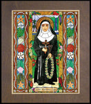 Wood Plaque Premium - St. Marianne Cope by B. Nippert