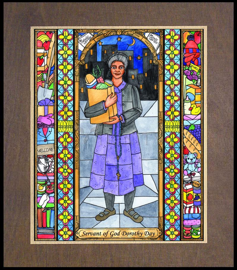 Dorothy Day, Servant of God - Wood Plaque Premium