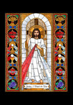 Holy Card - Divine Mercy by B. Nippert