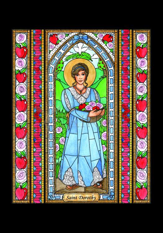 St. Dorothy - Holy Card