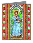 Custom Text Note Card - St. Dorothy by B. Nippert