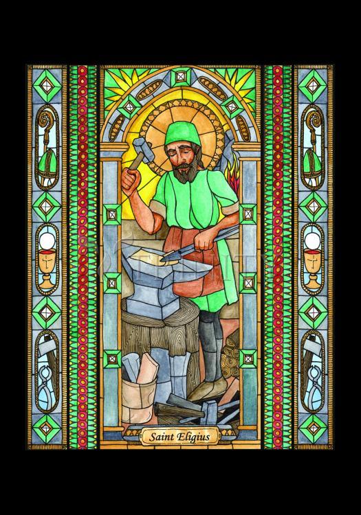 St. Eligius - Holy Card