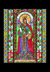 Holy Card - St. Elizabeth of Hungary by B. Nippert