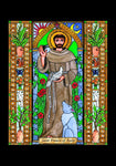 Holy Card - St. Francis of Assisi by B. Nippert