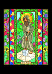 Holy Card - St. Fiacre by B. Nippert