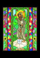 Holy Card - St. Fiacre by B. Nippert