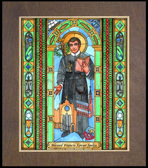 Wood Plaque Premium - Bl. Francis Xavier Seelos by B. Nippert