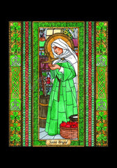 Holy Card - St. Brigid by B. Nippert