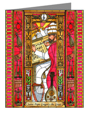 Note Card - St. Gregory the Great by B. Nippert