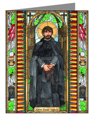 Custom Text Note Card - St. Isaac Jogues by B. Nippert