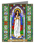 Note Card - Our Lady of the Immaculate Conception by B. Nippert