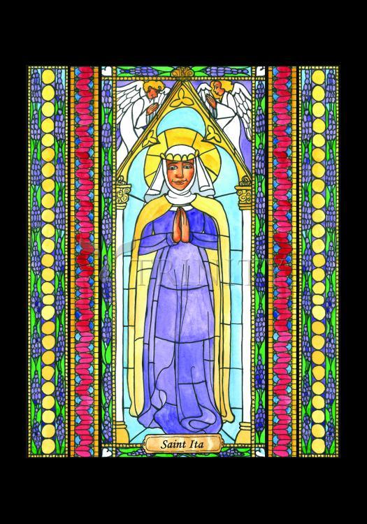 St. Ita - Holy Card by Brenda Nippert - Trinity Stores