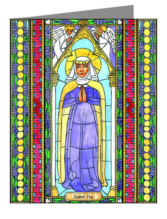 St. Ita - Note Card Custom Text