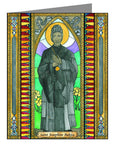 Custom Text Note Card - St. Josephine Bakhita by B. Nippert