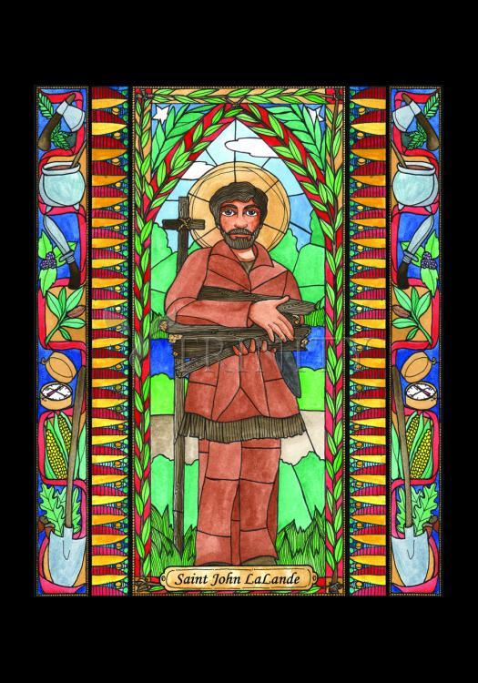 St. John LaLande - Holy Card