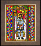 Wood Plaque Premium - St. Joan of Arc by B. Nippert
