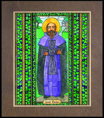 Wood Plaque Premium - St. Kieran by B. Nippert