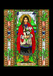 Holy Card - St. Kateri Tekakwitha by B. Nippert