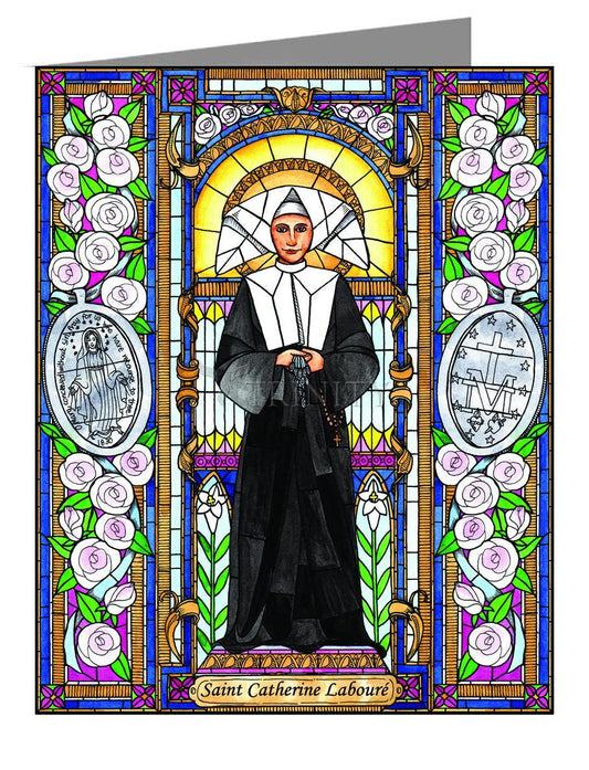 St. Catherine Labouré - Note Card by Brenda Nippert - Trinity Stores