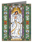 Custom Text Note Card - Assumption of Mary by B. Nippert