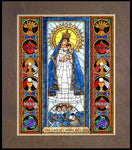 Wood Plaque Premium - Our Lady of Caridad del Cobre by B. Nippert