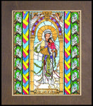 Wood Plaque Premium - Our Lady of China by B. Nippert