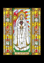 Holy Card - Our Lady of Fatima by B. Nippert