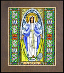 Wood Plaque Premium - Our Lady of Grace by B. Nippert