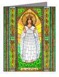 Custom Text Note Card - Our Lady of Knock by B. Nippert